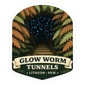 Glow Worm Tunnels Sticker