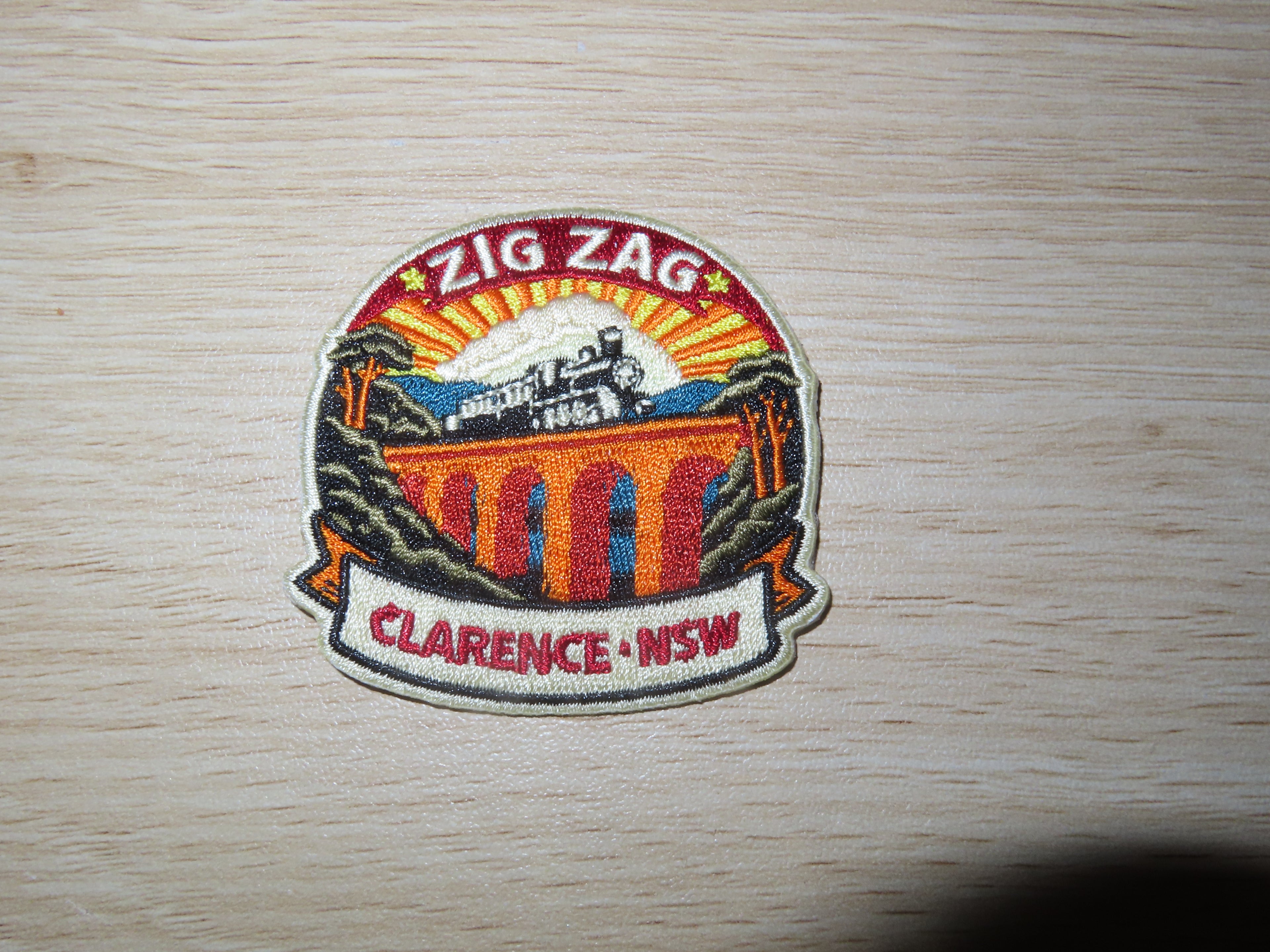 Zigzag NSW Patch