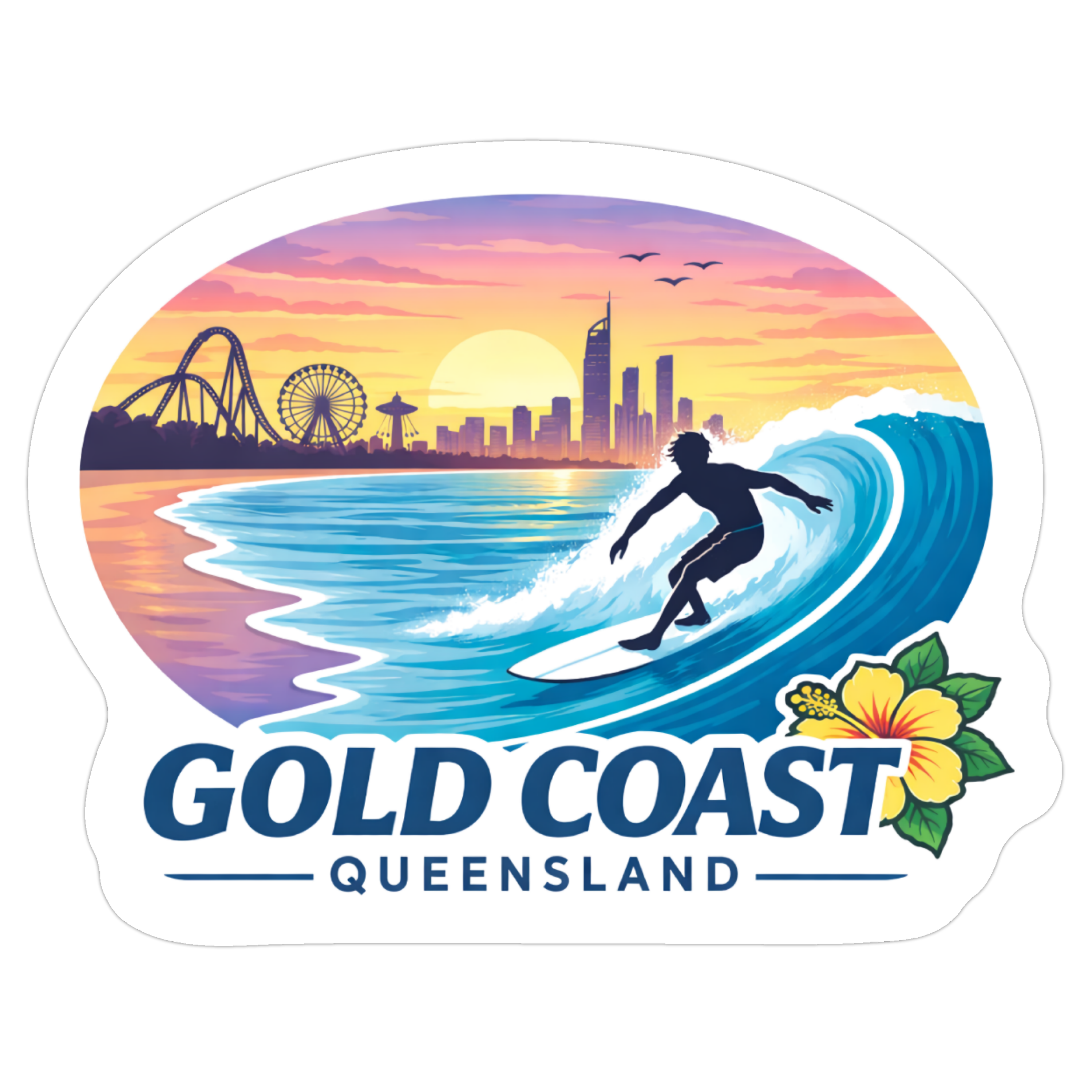 GC QLD Sticker