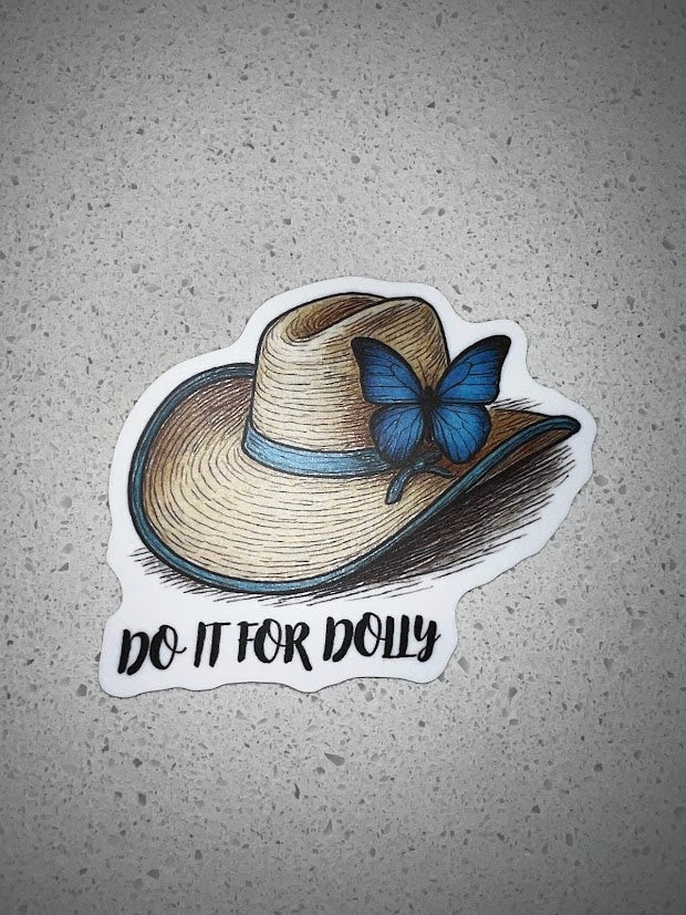 Dolly's Dream awareness Sticker