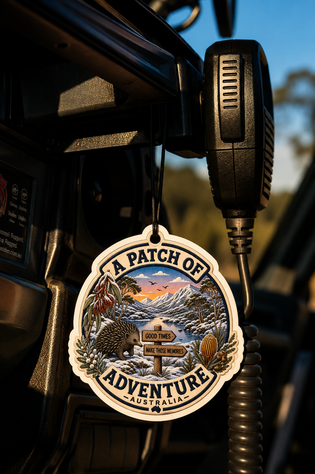 Echidna Air Freshener (New Car Scent)