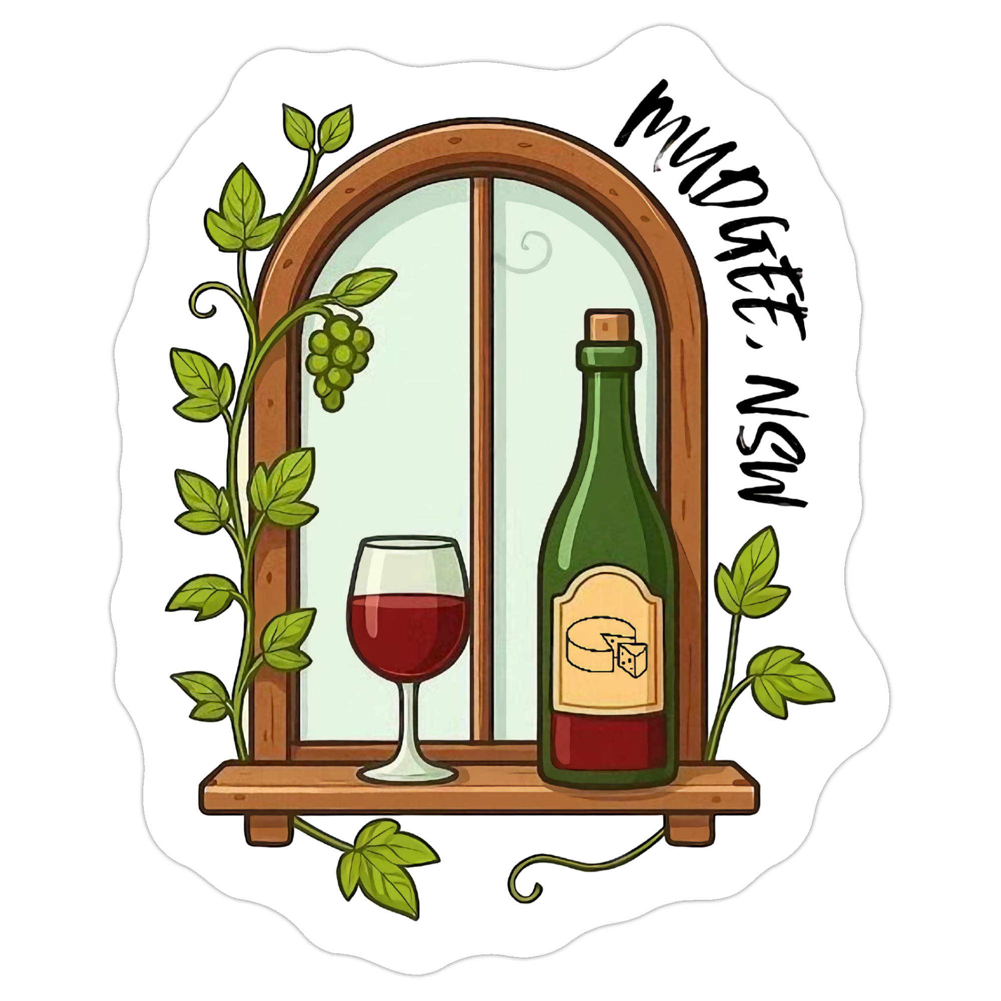 Mudgee Sticker