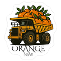 Orange Sticker