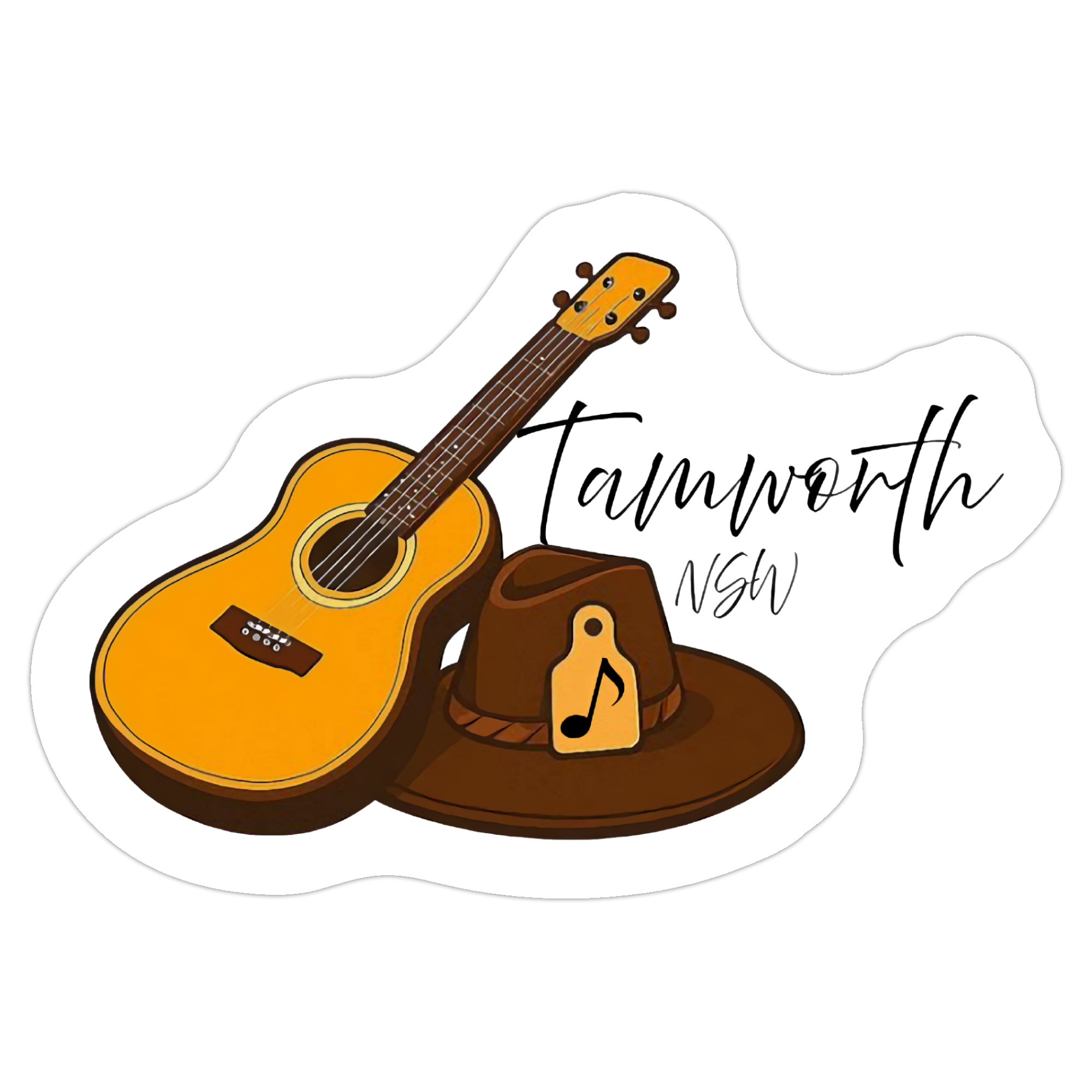 Tamworth Sticker